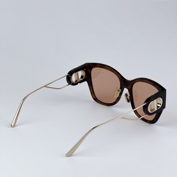 Dior 30MONTAIGNE B2U CD40082U 53Y 26L0 BRAND NEW Sunglasses Havana Brown Women main image 5